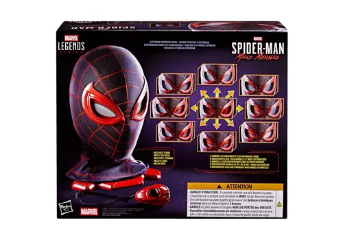 Maska elektroniczna Spider-Man: Miles Morales Marvel Legends - Miles Morales- Zdjęcie 6