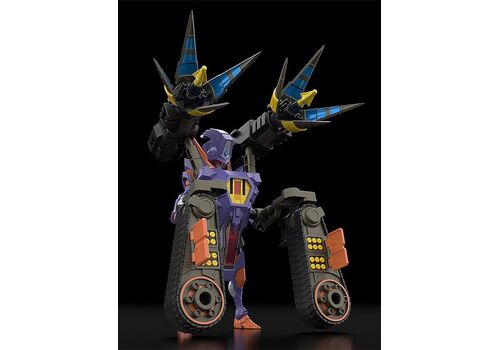 Figurka do złożenia Gridman Universe Moderoid - Power Gridknight- Zdjęcie 12