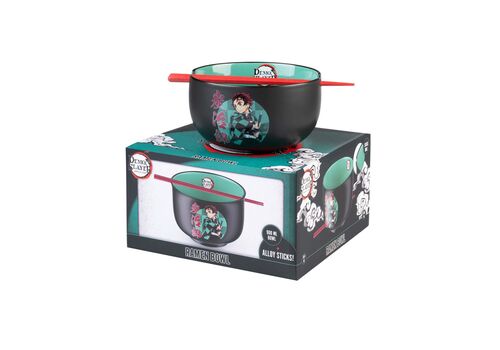 Zestaw do Ramen Demon Slayer Kimetsu no Yaiba - Tanjiro (900 ml)- Zdjęcie 3