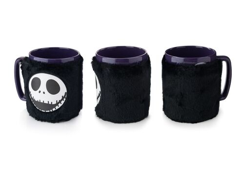 Duży kubek w futerku Nightmare Before Christmas - Jack (440 ml)- Zdjęcie 2