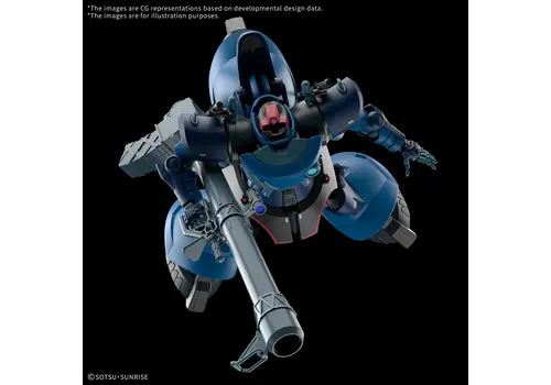 Model figurki GUNDAM HG GQuuuuuuX 1/144 - Challia's Rick Dom- Zdjęcie 3