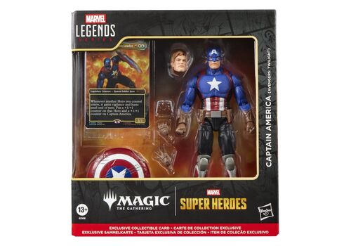 Figurka Marvel Legends x Magic: The Gathering - Captain America (Avengers: Twilight)- Zdjęcie 5