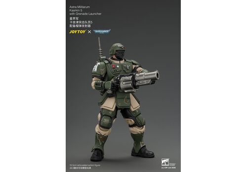 Figurka Warhammer 40k 1/18 - Astra Militarum Kasrkin 5 with Grenade Launcher- Zdjęcie 5