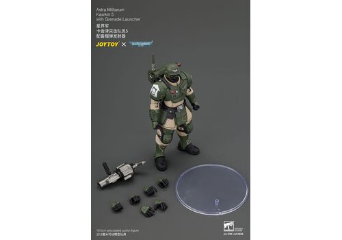 Figurka Warhammer 40k 1/18 - Astra Militarum Kasrkin 5 with Grenade Launcher- Zdjęcie 9