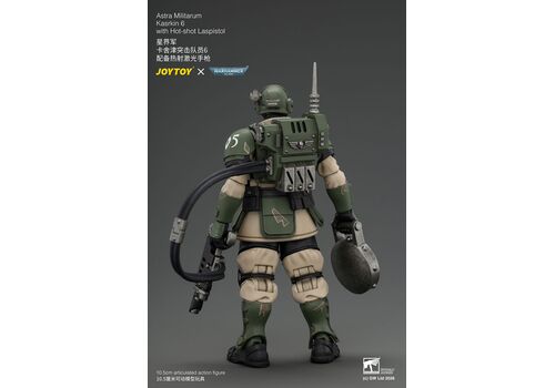 Figurka Warhammer 40k 1/18 - Astra Militarum Kasrkin 6 with Hot-shot Laspistol- Zdjęcie 3