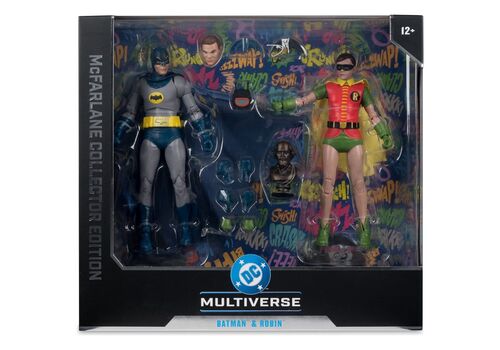Zestaw 2 figurek DC Multiverse (Batman 1966) McFarlane Collector Edition - Batman & Robin- Zdjęcie 10