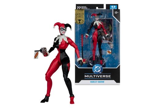 Figurka DC Multiverse (DC Classic) - Harley Quinn (Gold Label)- Zdjęcie 4