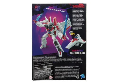 Figurka Transformers Shattered Glass Collection Voyager Class - Starscream- Zdjęcie 4