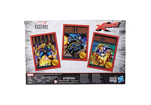 Zestaw 3 figurek Marvel Legends (X-Force) - Marvel’s Domino, Rictor & Marvel’s Cannonball- Zdjęcie 18
