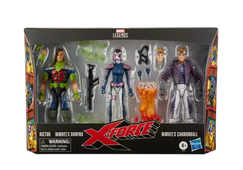 Zestaw 3 figurek Marvel Legends (X-Force) - Marvel’s Domino, Rictor & Marvel’s Cannonball- Zdjęcie 17