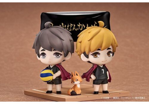 Zestaw 2 mini figurek Haikyu!! Qset+ Atsumu Miya & Osamu Miya- Zdjęcie 6