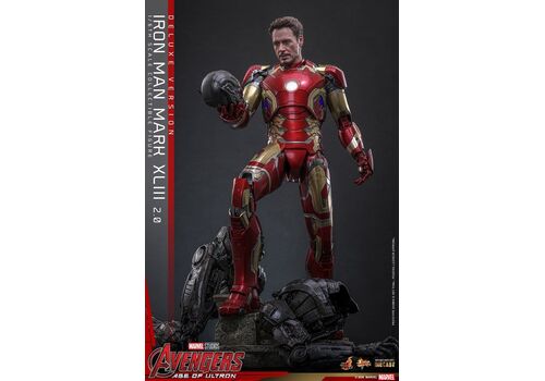Zestaw figurek Avengers: Age of Ultron Movie Masterpiece 1/6 - Iron Man Mark XLIII (2.0) [Deluxe Version] #MMS866D81- Zdjęcie 15