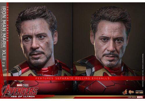 Zestaw figurek Avengers: Age of Ultron Movie Masterpiece 1/6 - Iron Man Mark XLIII (2.0) [Deluxe Version] #MMS866D81- Zdjęcie 20