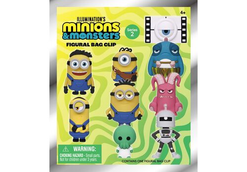 Tajemnicza zawieszka do plecaka / torby Minionki i straszydła (Series 2)- Zdjęcie 2