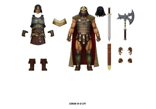 Figurka Conan Barbarzyńca Epic H.A.C.K.S. 1/12 - King Conan: Ruler of Aquilonia- Zdjęcie 5