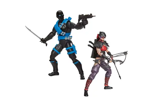 Zestaw figurek G.I. Joe Classified Series - Ninja Force Snake Eyes & Kim “Jinx” Arashikage- Zdjęcie 2