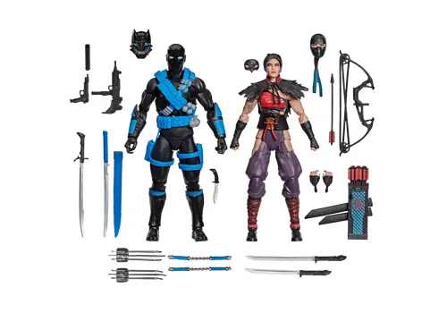 Zestaw figurek G.I. Joe Classified Series - Ninja Force Snake Eyes & Kim “Jinx” Arashikage- Zdjęcie 4