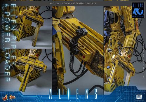 Zestaw figurek Aliens Movie Masterpiece 1/6 - Ellen Ripley and Power Loader [MMS923]- Zdjęcie 15