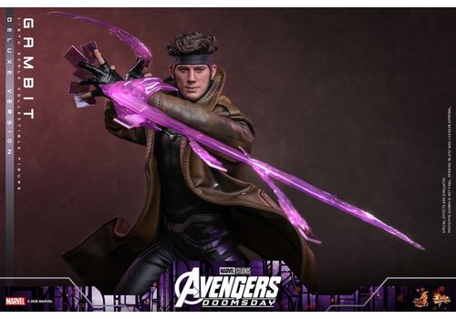 Figurka Marvel Avengers: Doomsday Movie Masterpiece 1/6 - Gambit (Deluxe Ver.) #MMS911- Zdjęcie 10