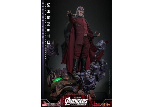 Figurka Marvel Avengers: Doomsday Movie Masterpiece 1/6 - Magneto (Deluxe Ver.) #MMS913- Zdjęcie 4