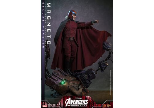 Figurka Marvel Avengers: Doomsday Movie Masterpiece 1/6 - Magneto (Deluxe Ver.) #MMS913- Zdjęcie 5