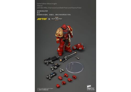 Figurka Warhammer 40k: Space Marine 2 1/18 - Game Edition Blood Angels Veteran- Zdjęcie 10