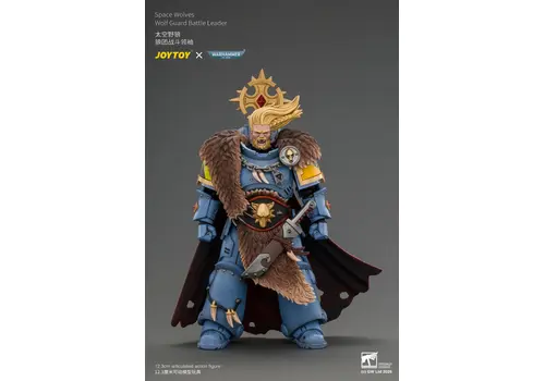 Figurka Warhammer 40k 1/18 - Space Wolves Wolf Guard Battle Leader- Zdjęcie 2