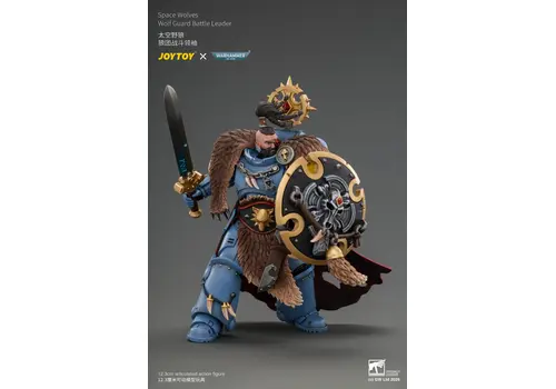 Figurka Warhammer 40k 1/18 - Space Wolves Wolf Guard Battle Leader- Zdjęcie 3