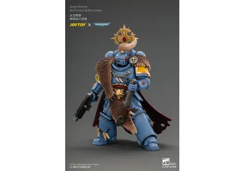 Figurka Warhammer 40k 1/18 - Space Wolves Wolf Guard Battle Leader- Zdjęcie 7