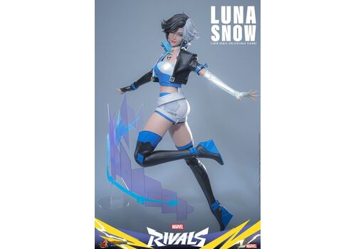Figurka Marvel Rivals Videogame Masterpiece 1/6 - Luna Snow #VGM88- Zdjęcie 19