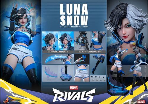 Figurka Marvel Rivals Videogame Masterpiece 1/6 - Luna Snow #VGM88- Zdjęcie 26