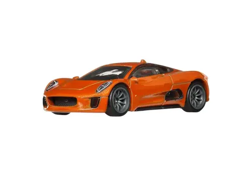 Zestaw 2 pojazdów Hot Wheels Premium Car Culture 1/64 - Aston Martin DB10 x Jaguar C-X75 (Spectre 007) (JBL04)- Zdjęcie 3