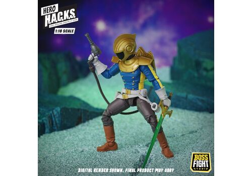 Figurka Hero H.A.C.K.S. 1/18 - Jett Steelblade: Stellar Knight of Accord- Zdjęcie 12