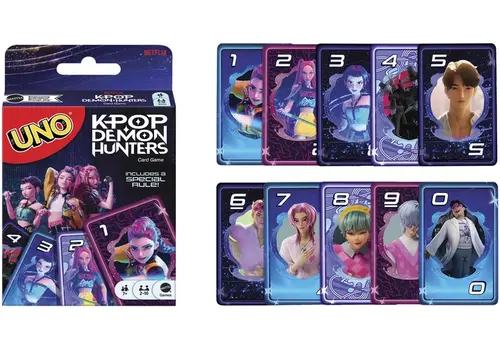 Gra karciana UNO K-Pop Demon Hunters- Zdjęcie 4