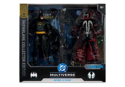 Zestaw figurek z komiksem DC Multiverse (Batman/Spawn) McFarlane Collector Edition - Batman & Spawn (Gold Label) #08- Zdjęcie 10