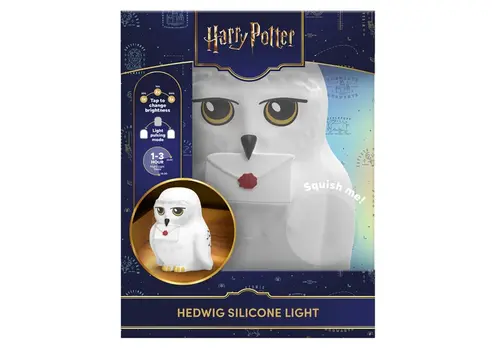 Lampka silikonowa Harry Potter SquishyGlo - Hedwiga- Zdjęcie 8