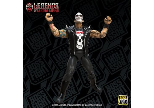 Figurka Legends of Lucha Libre Fanaticos Vampiro (Coffin Box Resurrected)- Zdjęcie 5