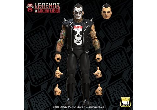 Figurka Legends of Lucha Libre Fanaticos Vampiro (Coffin Box Resurrected)- Zdjęcie 8