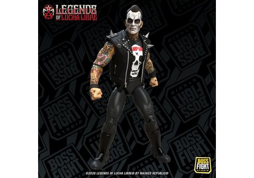 Figurka Legends of Lucha Libre Fanaticos Vampiro (Coffin Box Resurrected)- Zdjęcie 7