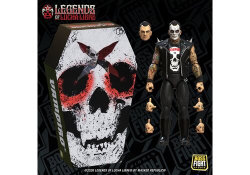 Figurka Legends of Lucha Libre Fanaticos Vampiro (Coffin Box Resurrected)- Zdjęcie 10