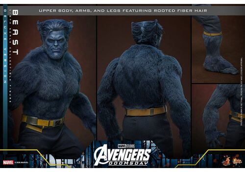 Figurka Marvel Avengers: Doomsday Movie Masterpiece 1/6 - Beast (Deluxe Ver.) #MMS921- Zdjęcie 18