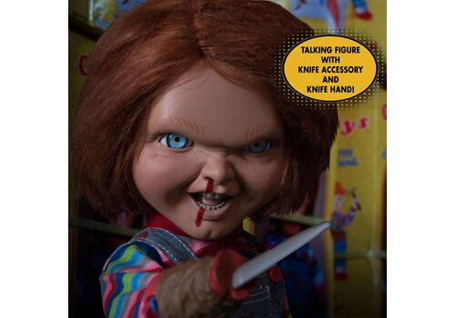 Lalka z dźwiękiem Powrót laleczki Chucky MDS Mega Scale - Menacing Chucky- Zdjęcie 11