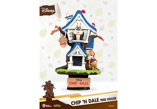 Figurka diorama Chip 'n Dale Tree House D-Select