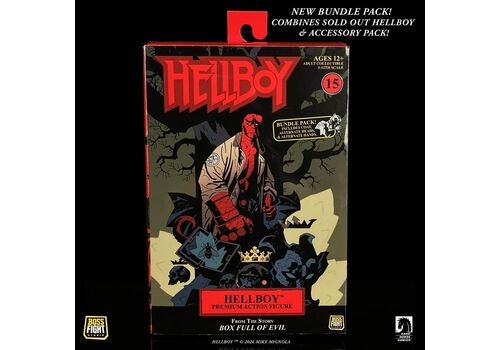 Figurka Hellboy 1/12 - Hellboy (Box Full of Evil) Bundle Pack- Zdjęcie 2