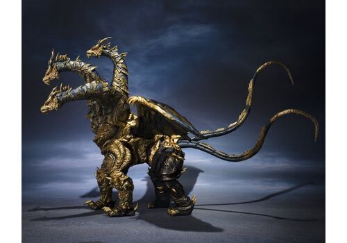 Figurka Godzilla: Final Wars (2004) S.H. MonsterArts - Keizer Ghidorah- Zdjęcie 3