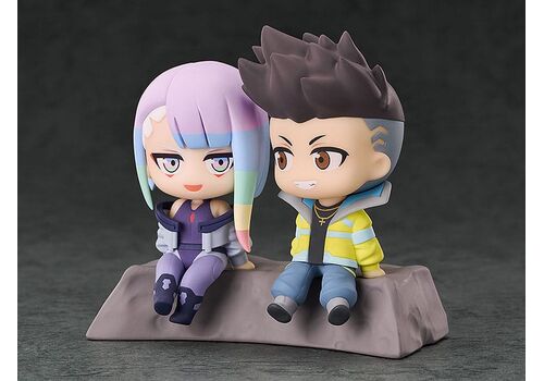 Zestaw 2 mini figurek Cyberpunk: Edgerunners Qset+ David & Lucy (To The Moon)- Zdjęcie 4