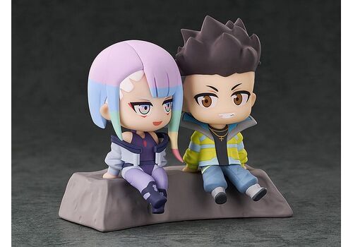 Zestaw 2 mini figurek Cyberpunk: Edgerunners Qset+ David & Lucy (To The Moon)- Zdjęcie 5