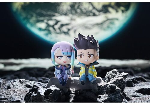 Zestaw 2 mini figurek Cyberpunk: Edgerunners Qset+ David & Lucy (To The Moon)- Zdjęcie 6