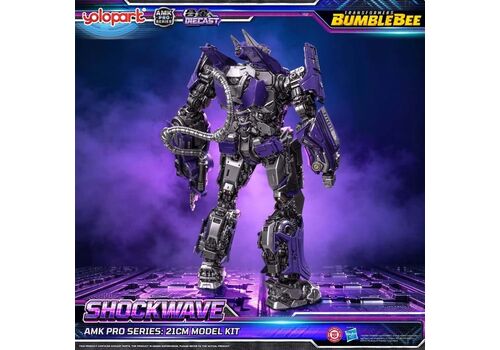 Model do złożenia Transformers: Bumblebee AMK PRO - Shockwave- Zdjęcie 4