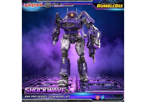 Model do złożenia Transformers: Bumblebee AMK PRO - Shockwave- Zdjęcie 5